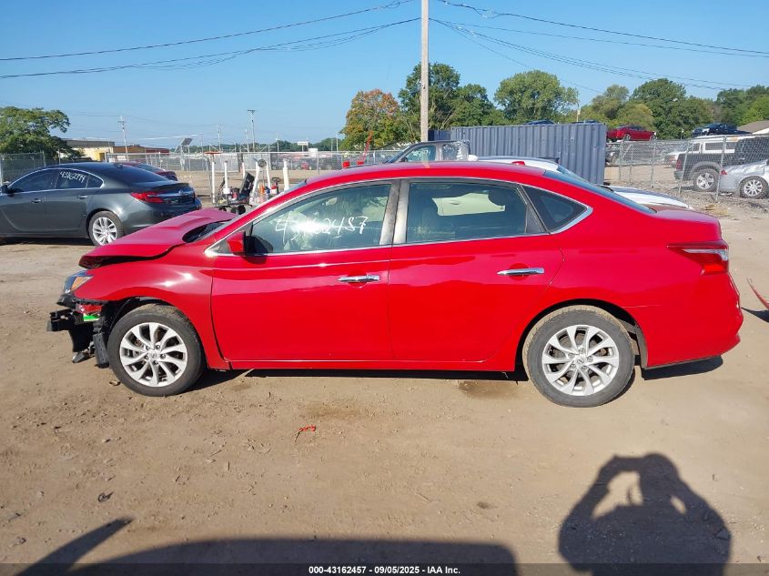 2018 Nissan Sentra Sv VIN: 3N1AB7AP9JL616662 Lot: 43162457