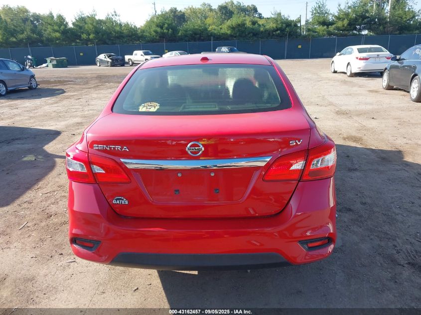 2018 Nissan Sentra Sv VIN: 3N1AB7AP9JL616662 Lot: 43162457