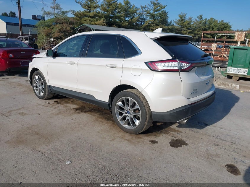2FMPK4K83HBB40231 2017 Ford Edge 3.5 Titanium White
