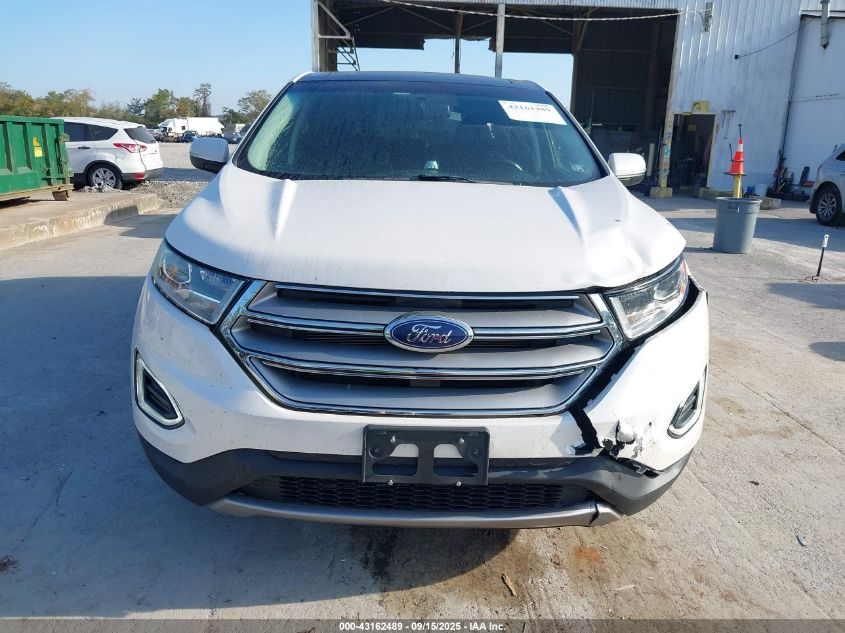 2017 Ford Edge Titanium VIN: 2FMPK4K83HBB40231 Lot: 43162489