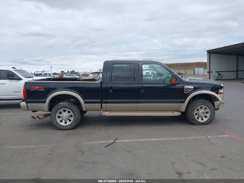 2008 Ford F-350 King Ranch VIN: 1FTWW31R28EA10390 Lot: 43162508