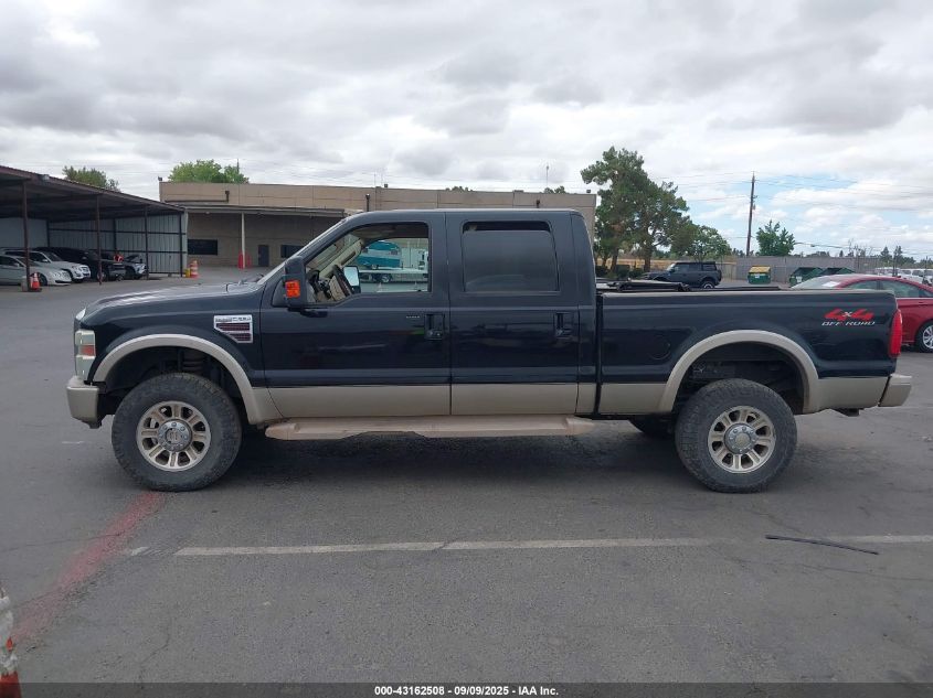 2008 Ford F-350 King Ranch VIN: 1FTWW31R28EA10390 Lot: 43162508