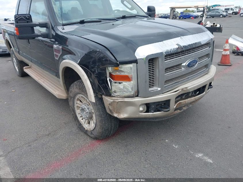 2008 Ford F-350 King Ranch VIN: 1FTWW31R28EA10390 Lot: 43162508
