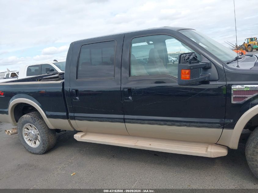 2008 Ford F-350 King Ranch VIN: 1FTWW31R28EA10390 Lot: 43162508