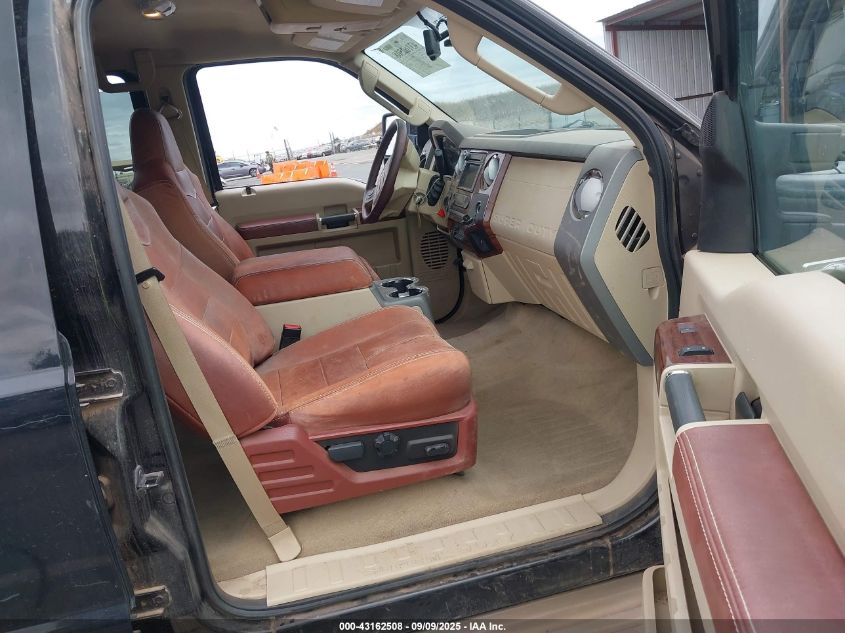 2008 Ford F-350 King Ranch VIN: 1FTWW31R28EA10390 Lot: 43162508