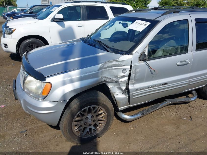 2004 Jeep Grand Cherokee Limited VIN: 1J4GW58N04C339706 Lot: 43162528