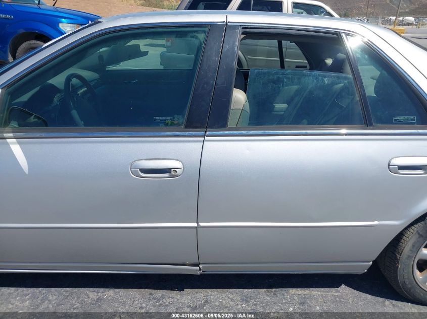 2001 Cadillac Seville Sts VIN: 1G6KY54921U196768 Lot: 43162606