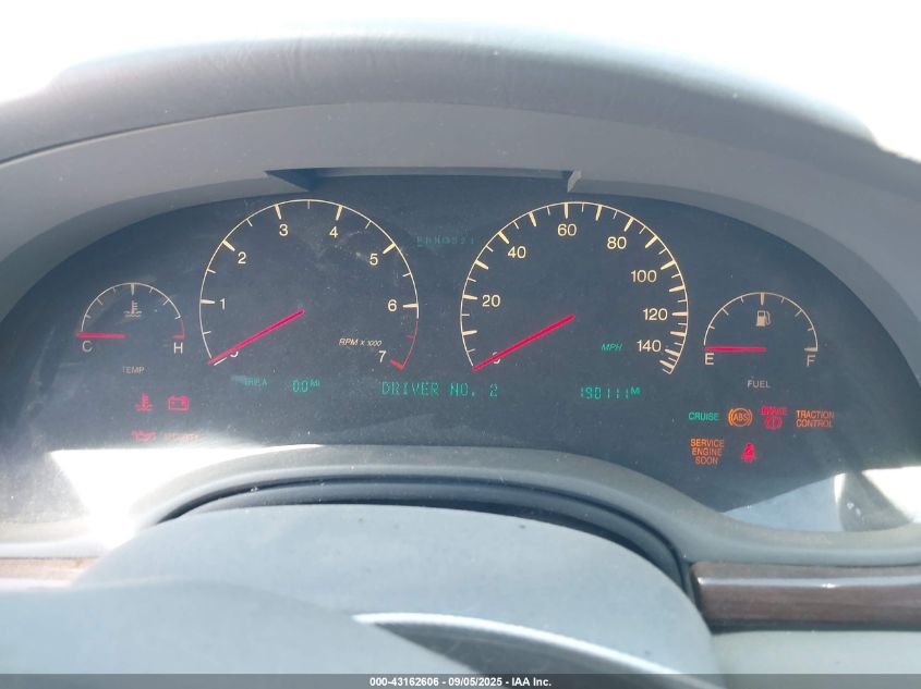 2001 Cadillac Seville Sts VIN: 1G6KY54921U196768 Lot: 43162606