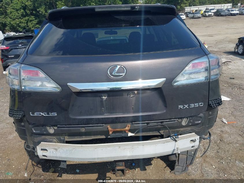 2010 Lexus Rx 350 VIN: 2T2BK1BA8AC069326 Lot: 43162670