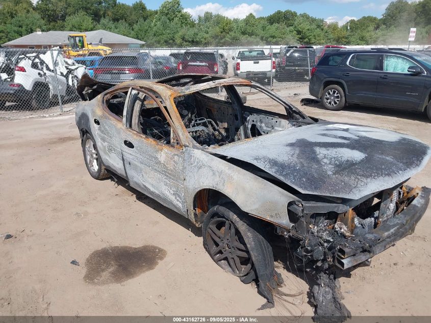 2005 Pontiac Grand Prix Gtp VIN: 2G2WR544751137835 Lot: 43162726