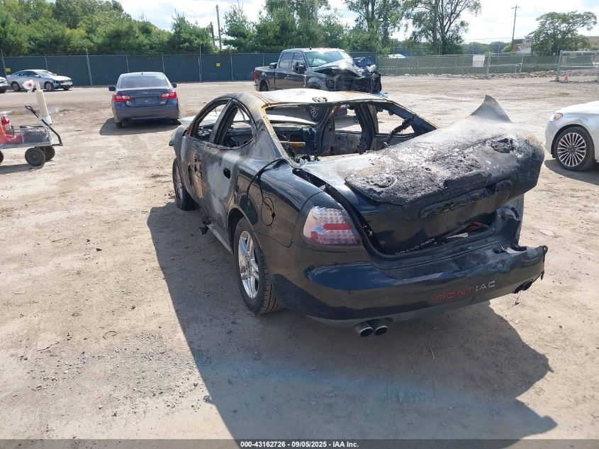 2005 Pontiac Grand Prix Gtp VIN: 2G2WR544751137835 Lot: 43162726