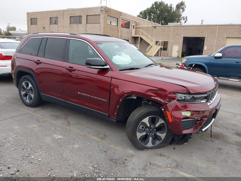 2022 JEEP GRAND CHEROKEE 4XE auction photo 1