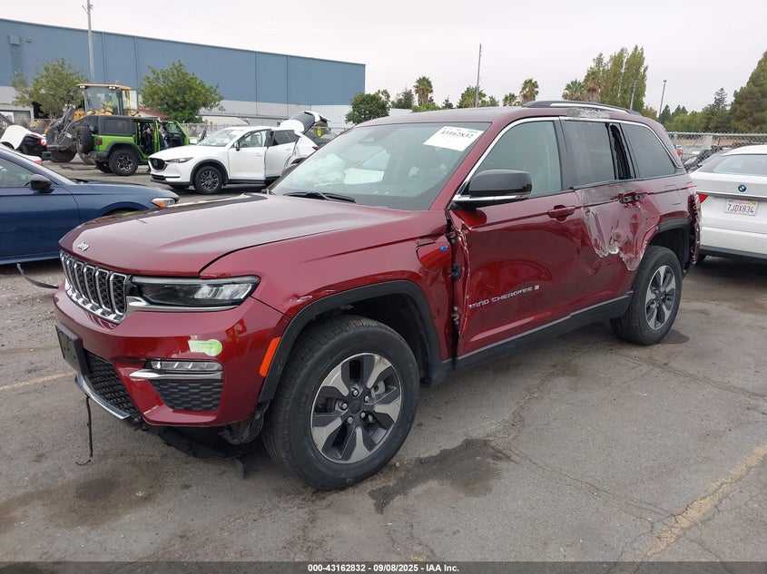 2022 JEEP GRAND CHEROKEE 4XE auction photo 2