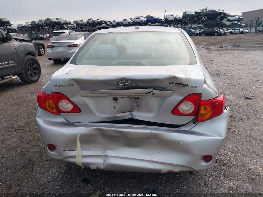 2010 Toyota Corolla Le VIN: 1NXBU4EE7AZ251838 Lot: 43162848