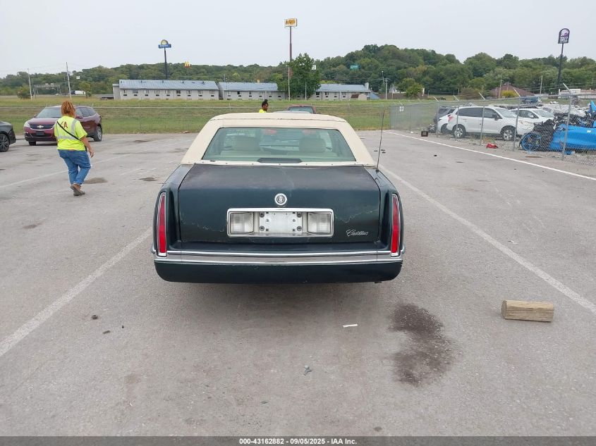 1995 Cadillac Deville VIN: 1G6KD52B8SU200681 Lot: 43162882