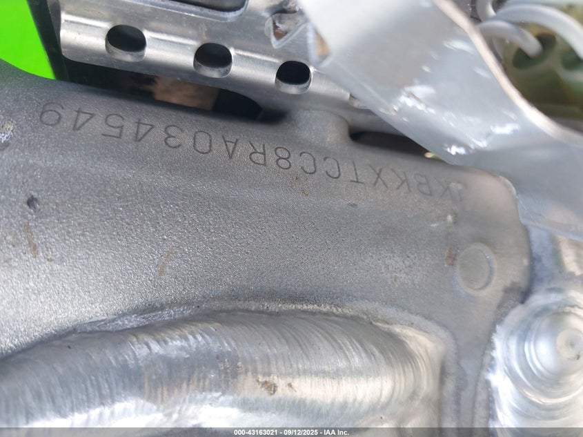 2024 Kawasaki Kx252 C VIN: JKBKXTCC8RA034549 Lot: 43163021