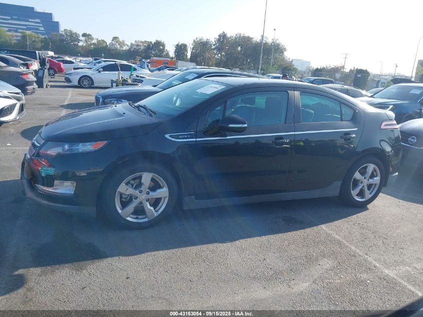 2013 Chevrolet Volt VIN: 1G1RH6E49DU130171 Lot: 43163054