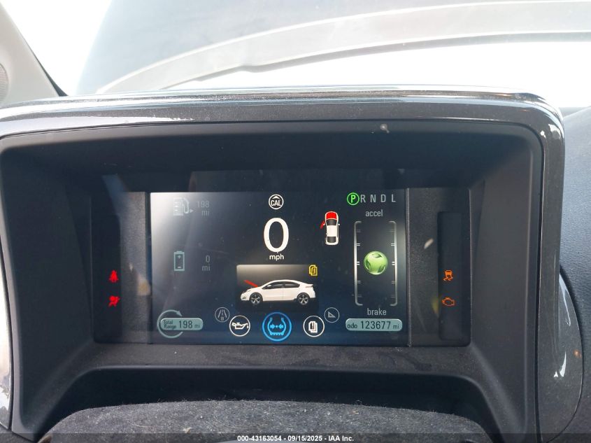 2013 Chevrolet Volt VIN: 1G1RH6E49DU130171 Lot: 43163054