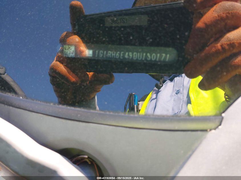 2013 Chevrolet Volt VIN: 1G1RH6E49DU130171 Lot: 43163054