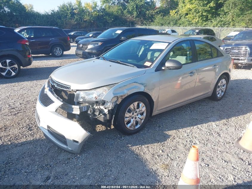 2014 Chevrolet Cruze Ls Auto VIN: 1G1PA5SH9E7429530 Lot: 43163104