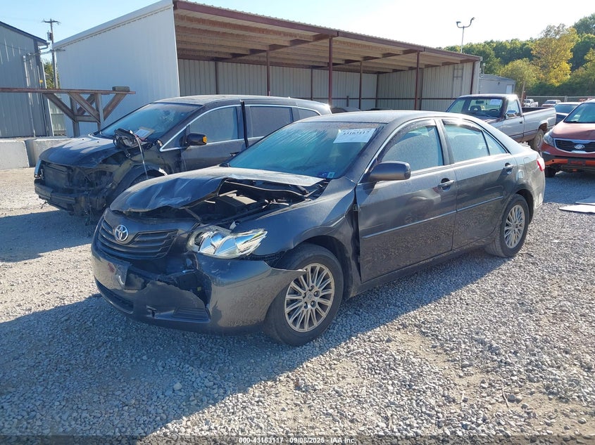 2009 Toyota Camry Le blue sedan gasoline 4T1BE46K39U870546 photo #3