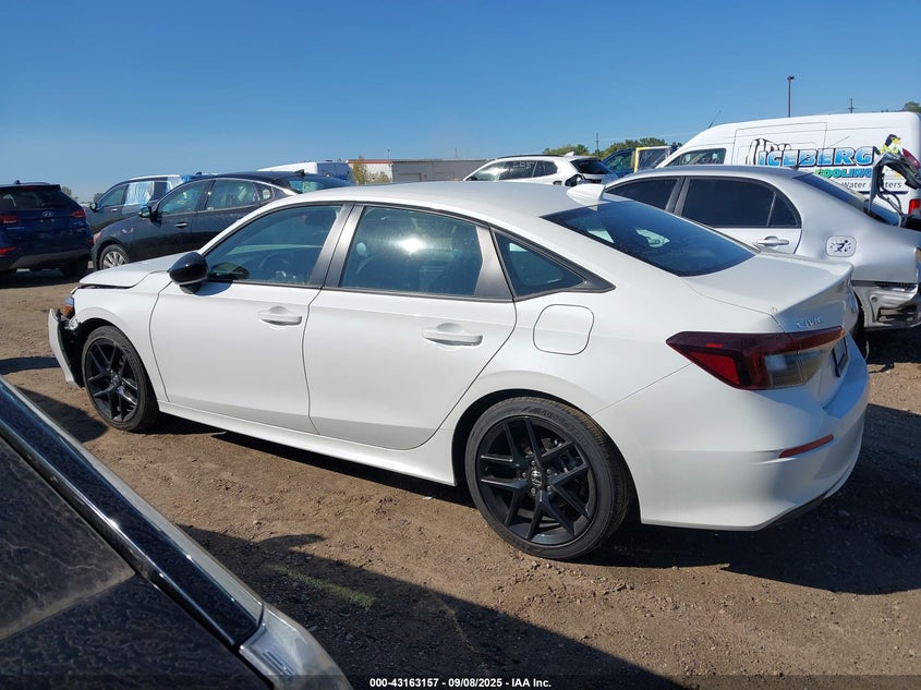 2025 HONDA CIVIC HYBRID SPORT/SPORT TOURING - 2HGFE4F88SH316844