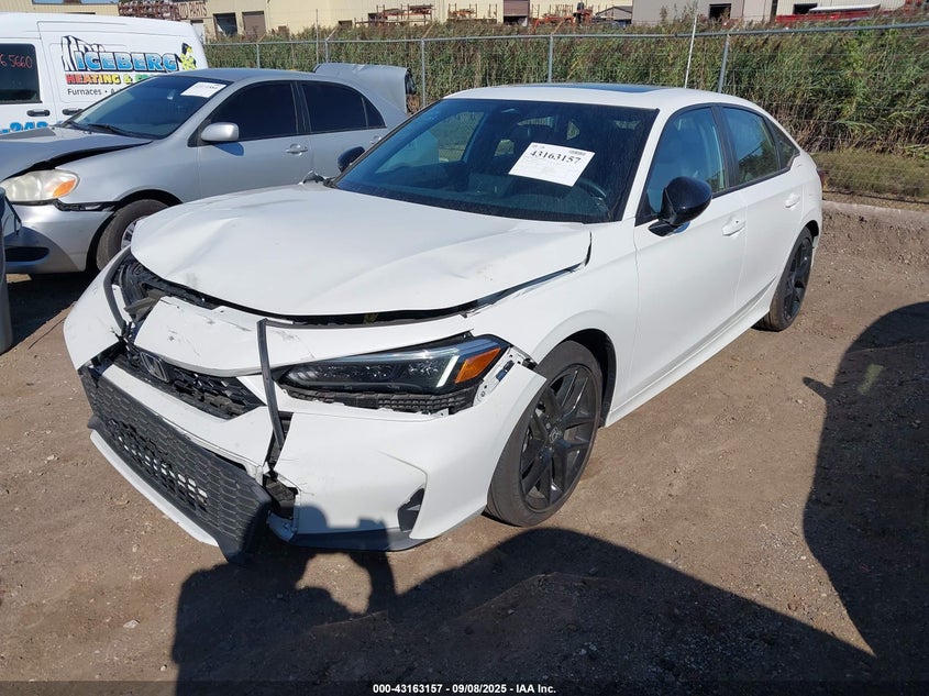 2025 HONDA CIVIC HYBRID SPORT/SPORT TOURING - 2HGFE4F88SH316844