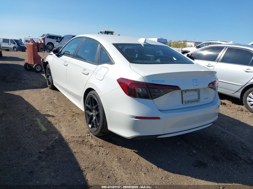 2025 HONDA CIVIC HYBRID SPORT/SPORT TOURING - 2HGFE4F88SH316844