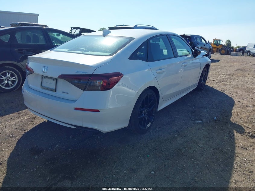 2025 HONDA CIVIC HYBRID SPORT/SPORT TOURING - 2HGFE4F88SH316844