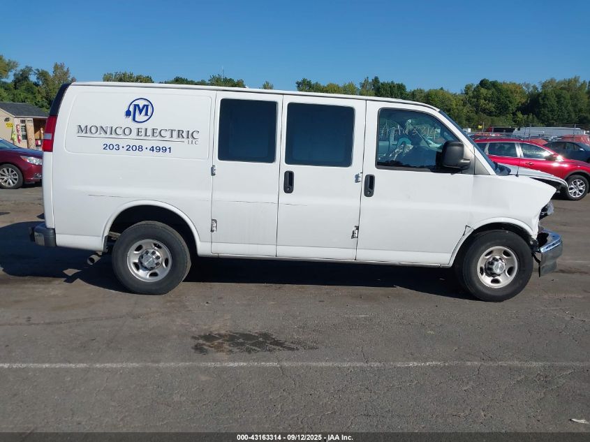 2021 Chevrolet Express G2500 VIN: 1GCWGAF75M1227619 Lot: 43163314