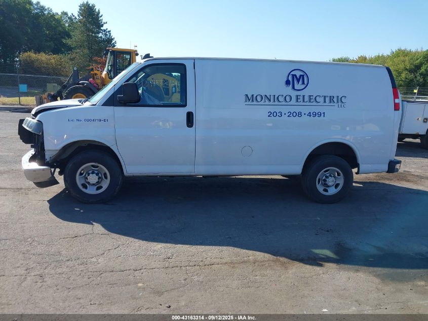 2021 Chevrolet Express G2500 VIN: 1GCWGAF75M1227619 Lot: 43163314