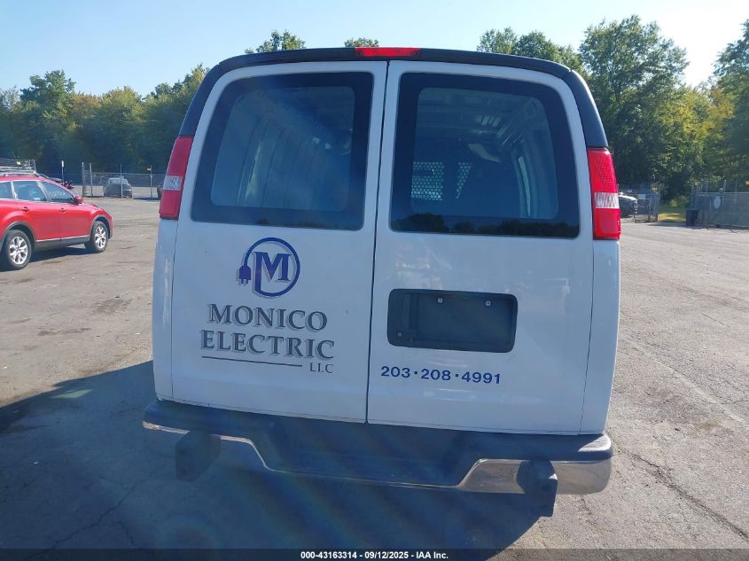 2021 Chevrolet Express G2500 VIN: 1GCWGAF75M1227619 Lot: 43163314