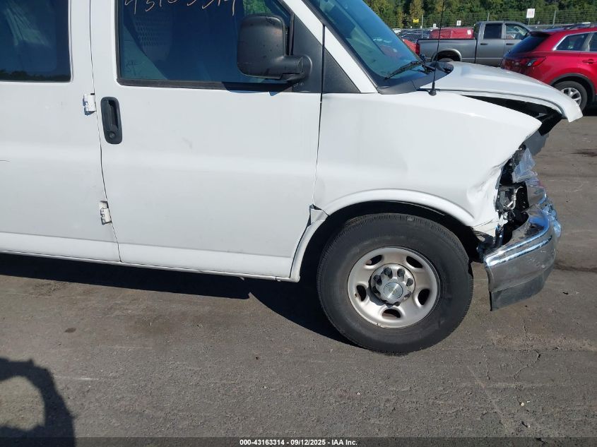 2021 Chevrolet Express G2500 VIN: 1GCWGAF75M1227619 Lot: 43163314