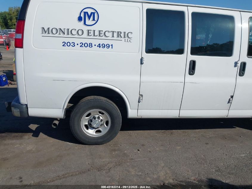 2021 Chevrolet Express G2500 VIN: 1GCWGAF75M1227619 Lot: 43163314