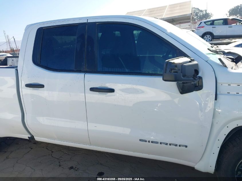 2025 GMC Sierra 1500 4Wd Double Cab Standard Box Pro VIN: 1GTRUAED7SZ17988 Lot: 43163355