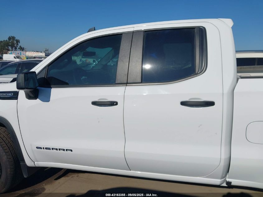 2025 GMC Sierra 1500 4Wd Double Cab Standard Box Pro VIN: 1GTRUAED7SZ17988 Lot: 43163355