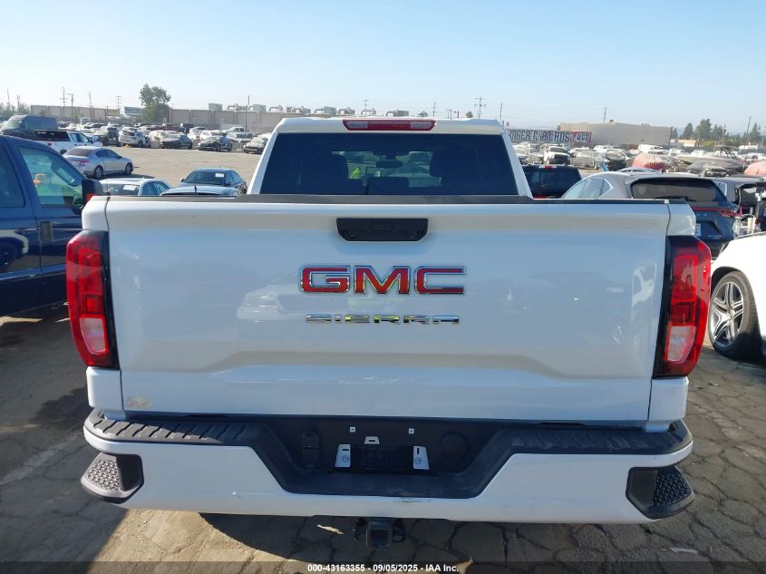 2025 GMC Sierra 1500 4Wd Double Cab Standard Box Pro VIN: 1GTRUAED7SZ17988 Lot: 43163355