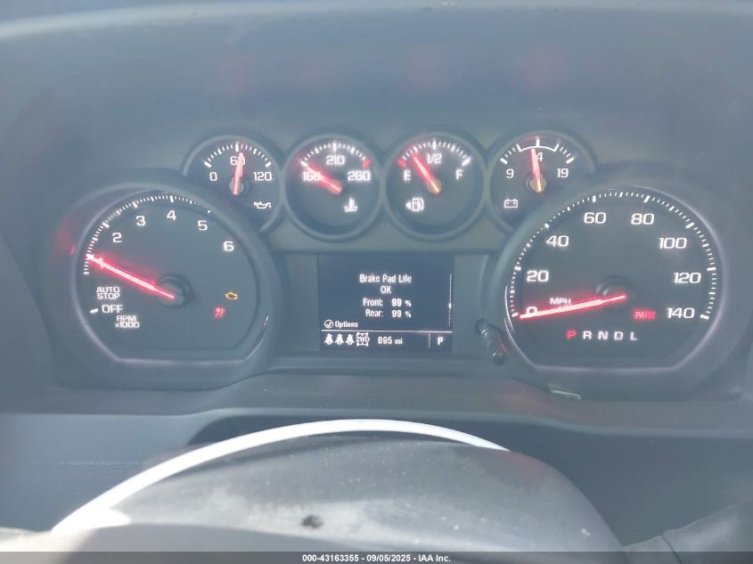 2025 GMC Sierra 1500 4Wd Double Cab Standard Box Pro VIN: 1GTRUAED7SZ17988 Lot: 43163355