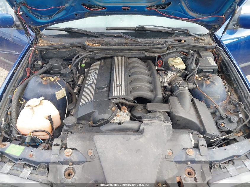 1998 BMW 328I VIN: WBACD3321WAV24404 Lot: 43163382