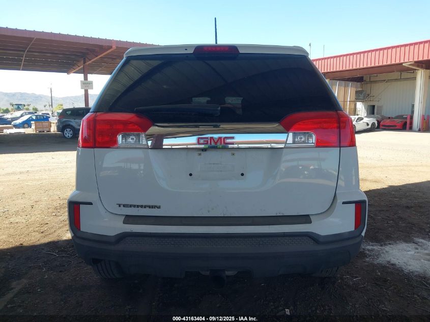 2016 GMC Terrain Sle-1 VIN: 2GKALMEK4G6249453 Lot: 43163404