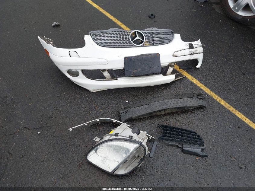 2002 Mercedes-Benz Slk 230 Kompressor VIN: WDBKK49F62F266042 Lot: 43163434