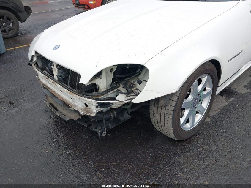 2002 Mercedes-Benz Slk 230 Kompressor VIN: WDBKK49F62F266042 Lot: 43163434