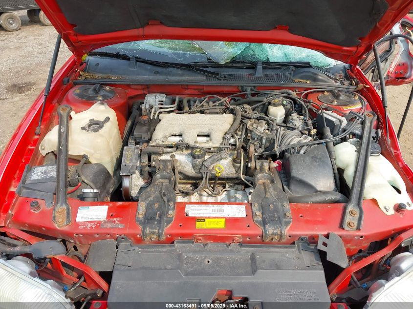 1999 Chevrolet Monte Carlo Ls VIN: 2G1WW12M2X9171226 Lot: 43163491