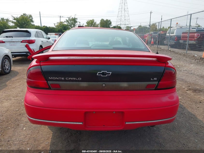 1999 Chevrolet Monte Carlo Ls VIN: 2G1WW12M2X9171226 Lot: 43163491
