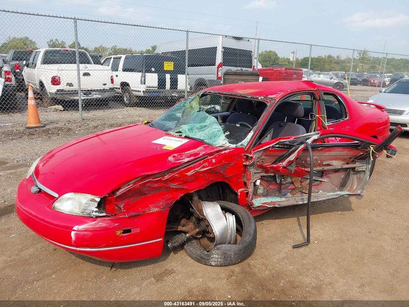 1999 Chevrolet Monte Carlo Ls VIN: 2G1WW12M2X9171226 Lot: 43163491