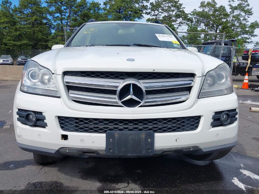2008 Mercedes-Benz Gl 450 4Matic VIN: 4JGBF71E88A407186 Lot: 43163524
