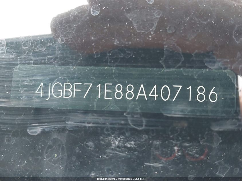 2008 Mercedes-Benz Gl 450 4Matic VIN: 4JGBF71E88A407186 Lot: 43163524