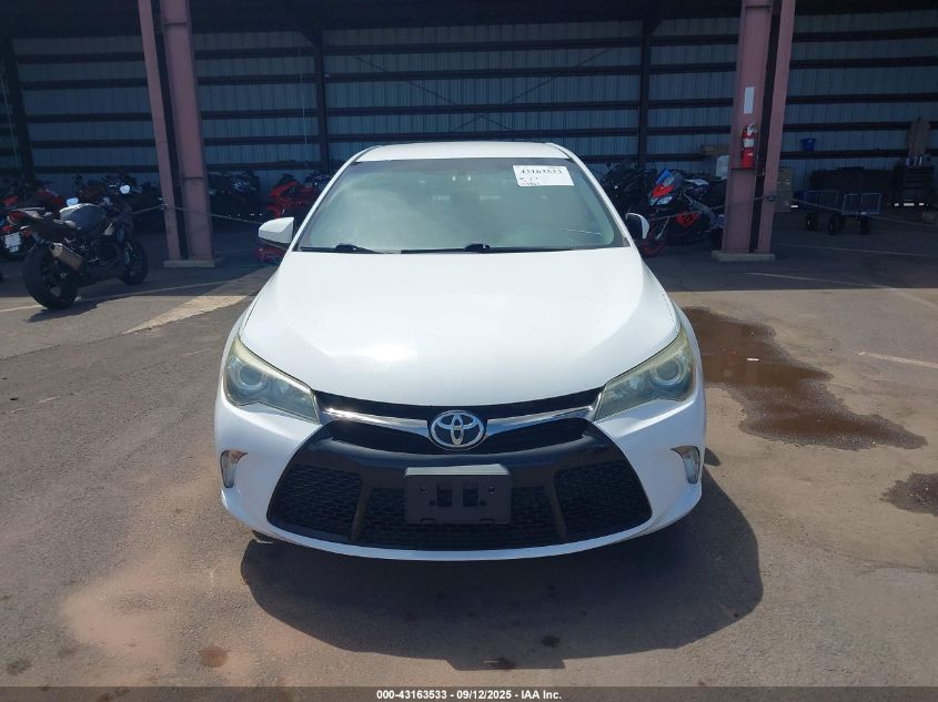 2015 Toyota Camry Se VIN: 4T1BF1FK4FU104428 Lot: 43163533