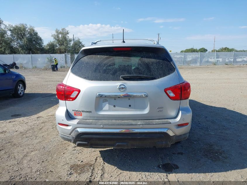 2017 Nissan Pathfinder Platinum/S/Sl/Sv VIN: 5N1DR2MM1HC614478 Lot: 43163560