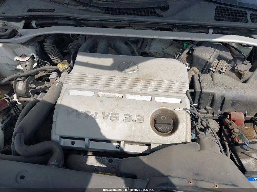 2004 Lexus Es 330 VIN: JTHBA30G245034954 Lot: 43163599